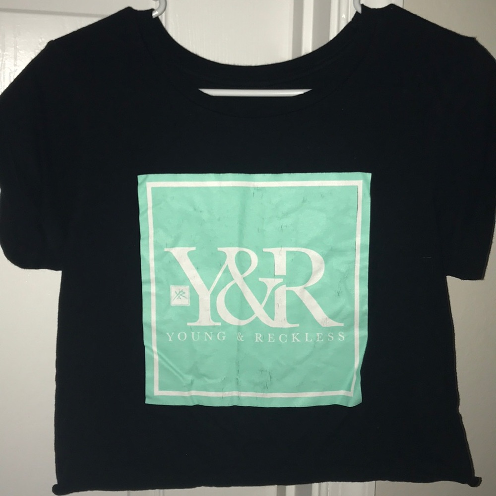 young and reckless crop top